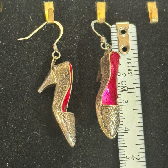 Vintage Sterling Dangle Earrings for Pierced Ears - Picture 5 of 5